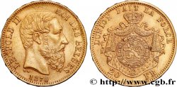 INVESTMENT GOLD 20 Francs Léopold II 1870 Bruxelles