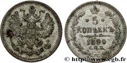 RUSSIE 5 Kopecks 1890 Saint-Petersbourg