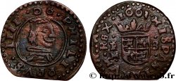 SPAIN - KINGDOM OF SPAIN - PHILIP IV Huit maravédis 1661 Trujillo AU 