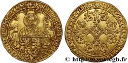 BRABANT - DUCHÉ DE BRABANT - JEANNE ET WENCESLAS Pieter d or ou gouden peter  c. 1380-1381 Louvain