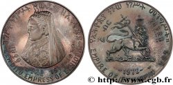 ETHIOPIA 5 Dollars Proof Empereur Hailé Selassié - Zewditou 1972 
