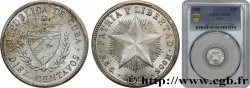 CUBA 10 Centavos 1949  MS64 PCGS