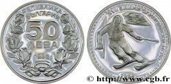 BULGARIEN 50 Leva Proof XVIIe JO d’Hiver 1992 