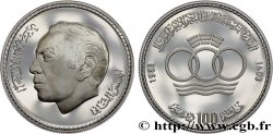 MAROC 100 Dirhams Proof Hassan II AH 1403 - 9e JEUX MÉDITERRANÉEN 1983  SPL 