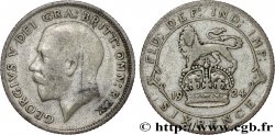 VEREINIGTEN KÖNIGREICH 6 Pence Georges V 1924 