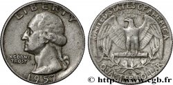 ÉTATS-UNIS D&nbsp;AMÉRIQUE 1/4 Dollar Georges Washington 1957 Denver