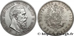 ALLEMAGNE - ROYAUME DE PRUSSE - FRÉDÉRIC III 5 Mark  1888 Berlin AU 