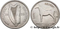 IRLANDE - ETAT LIBRE 1/2 Coróin (Crown) type SAORSTAT EIREANN 1928  TB 