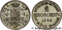 ALEMANIA - SAJONIA-COBURGO -GOTHA 2 Groschen Ernest Ier 1844 
