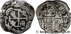 BOLIVIA 2 Reales 1732 Potosi VF 