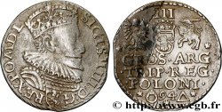 POLOGNE - ROYAUME DE POLOGNE - SIGISMOND III VASA 3 Groszy  1594 Marienburg