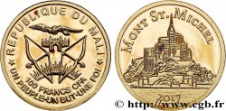 MALí 100 Francs Proof Mont Saint Michel 2016 
