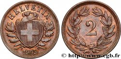 SUISSE 2 Centimes (Rappen) croix suisse 1903 Berne - B