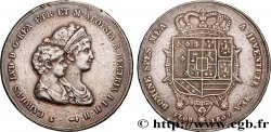 ITALIE - ROYAUME D ÉTRURIE - CHARLES-LOUIS et MARIE-LOUISE 10 Lire, 2e type 1807 Florence