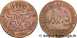 DÄNISCHE-WESTINDIEN (JUNGFERNINSELN) XXIIII Skilling Frédéric V 1764  S 