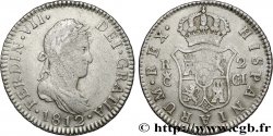 ESPAGNE 2 Reales Ferdinand VII 1812 Majorque