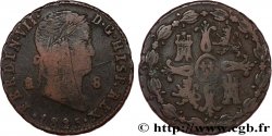 ESPAGNE 8 Maravedis Ferdinand VII 1820 Ségovie