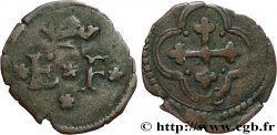 SAVOIE - DUCHÉ DE SAVOIE - EMMANUEL-PHILIBERT DIT  TÊTE DE FER  Quart de sol, 1er type (quarto di soldo, I tipo) s.d. Chambéry