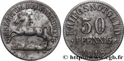 GERMANY - Notgeld 50 Pfennig Braunschweig 1918 
