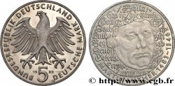 GERMANY 5 Mark Proof Martin Luther 1983 Karlsruhe