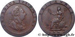 UNITED KINGDOM 1 Penny Georges III 1797 Soho XF 