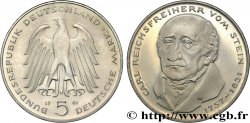 ALEMANIA 5 Mark Proof le baron Heinrich Friedrich Karl vom und zum Stein  1981 Karlsruhe