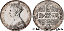 GRANDE BRETAGNE - VICTORIA Crown, style gothique 1847 