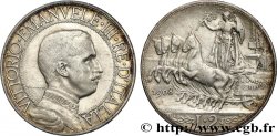 ITALIEN - ITALIEN KÖNIGREICH - VIKTOR EMANUEL III. 2 Lire 1er type 1908 Rome