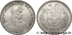 SUISSE 5 Francs Berger 1923 Berne