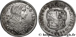 ITALY - KINGDOM OF NAPLES - CHARLES II OF SPAIN Carlino 1688 Naples