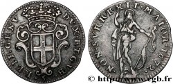 ITALY - REPUBLIC OF GENOA 1 Soldo 1672 