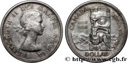 CANADA 1 Dollar Elisabeth II 1958  SPL 