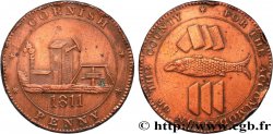 BRITISH TOKENS 1 Penny “Cornish Penny” Scorrier House (Redruth) 1811 