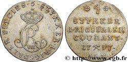 NORWAY - KINGDOM OF NORWAY - CHRISTIAN VII 1/5 Speciedaler ou 24 Skilling 1797 Kongsberg AU 
