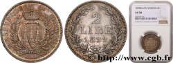 SAN MARINO 2 Lire 1898 Rome