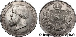 BRÉSIL - EMPIRE DU BRÉSIL - PIERRE II 2000 Reis  1889 