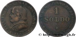 VATICAN ET ÉTATS PONTIFICAUX 1 Soldo an XXI buste large 1867 Rome