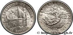 CUBA 10 Centavos 50e anniversaire de la République 1952 