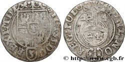 POLOGNE - ROYAUME DE POLOGNE - SIGISMOND III VASA 1 Półtorak / 3 Polker / 1/24 Thaler Sigismond III Vasa 1624 Cracovie
