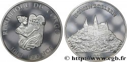 REPúBLICA DEL CONGO 1000 Francs Proof  2002 