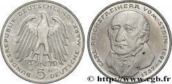 GERMANY 5 Mark le baron Heinrich Friedrich Karl vom und zum Stein  1981 Karlsruhe