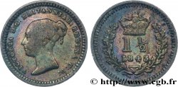 UNITED KINGDOM 1 1/2 Pence Victoria 1843 