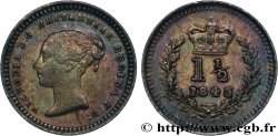 UNITED KINGDOM 1 1/2 Pence Victoria 1843 