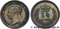 REINO UNIDO 1 1/2 Pence 1839 Londres