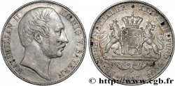 GERMANY - KINGDOM OF BAVARIA - MAXIMILIAN II JOSEPH Thaler  1857 