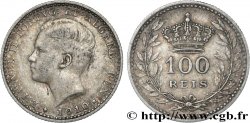 PORTUGAL 100 Reis Emmanuel II 1910 