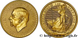 INVESTMENT GOLD 1 Oz - 100 Pounds Britannia  2023 