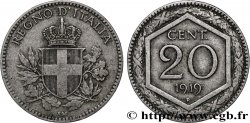 ITALIE 20 Centesimi écu 1919 Rome 