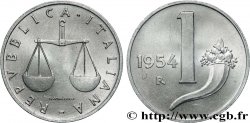 ITALIE 1 Lire 1954 Rome SPL 