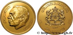 MAROC - HASSAN II 1000 Dirham Anniversaire du roi Hassan II AH 1418 1997 Rabat VZ 